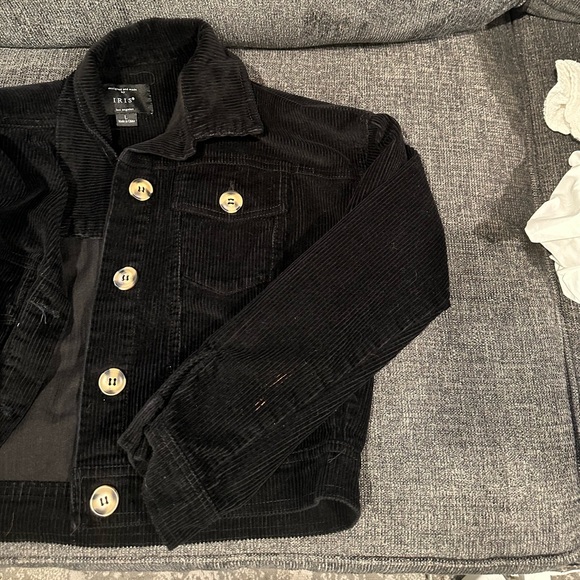 IRIS CORDUROY CROPPED JACKET - Picture 2 of 5